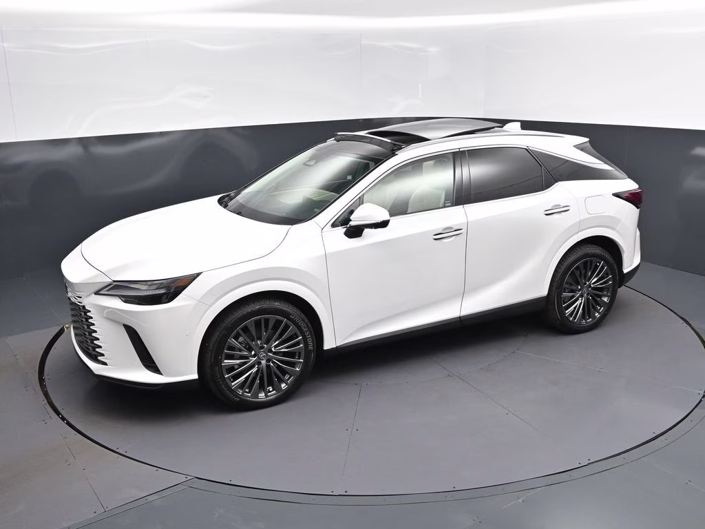 2026 White Lexus RX 350h Luxury AWD SUV