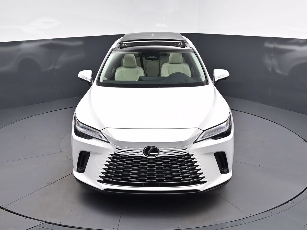 2026 White Lexus RX 350h Luxury AWD SUV
