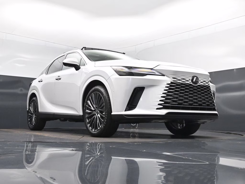 2026 White Lexus RX 350h Luxury AWD SUV
