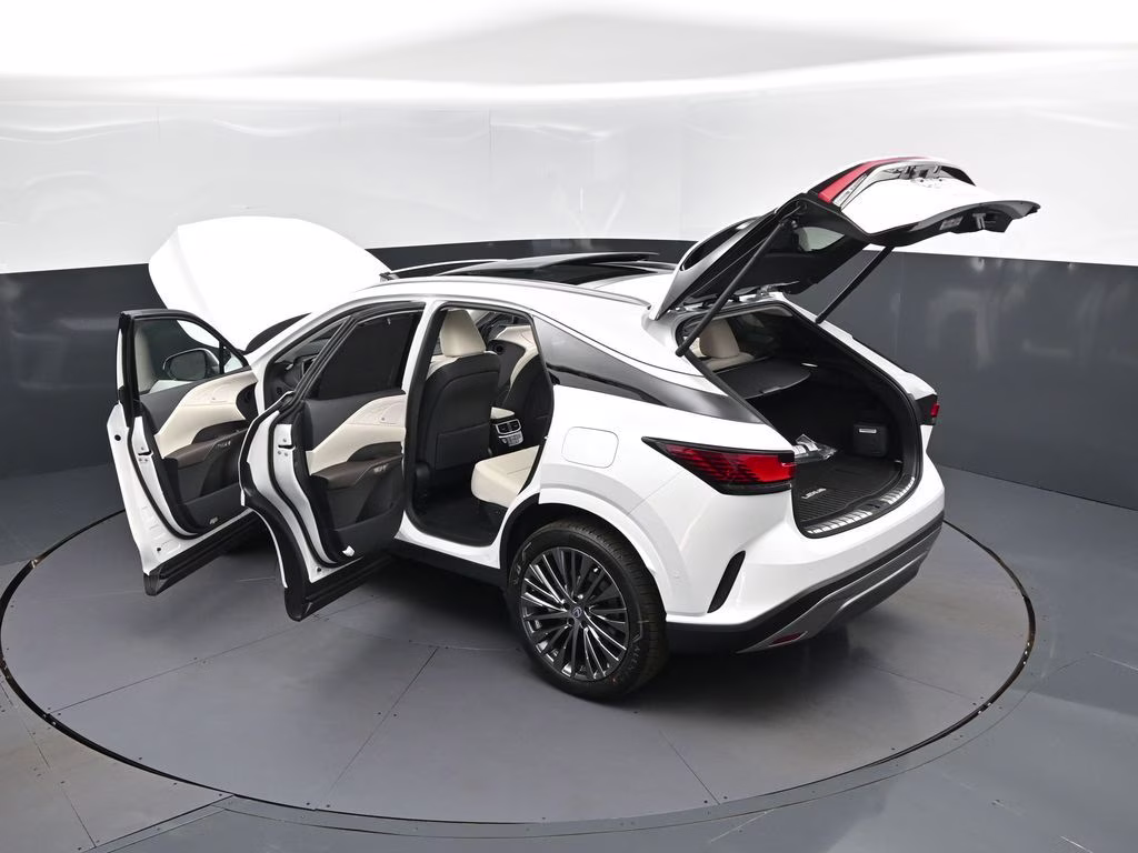 2026 White Lexus RX 350h Luxury AWD SUV