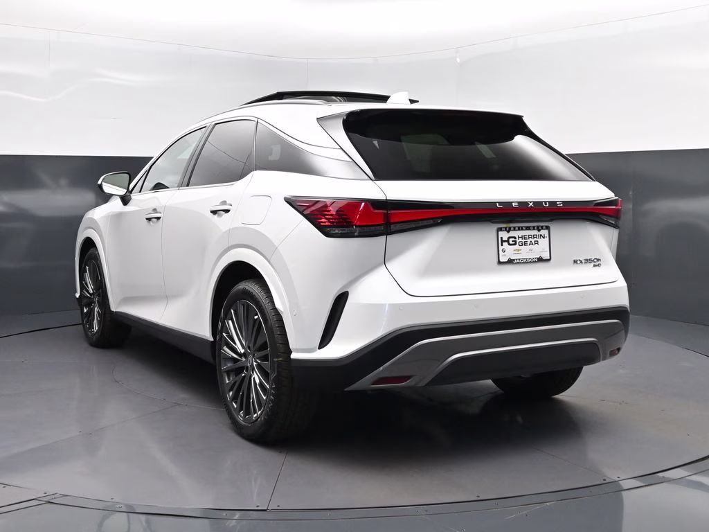 2026 White Lexus RX 350h Luxury AWD SUV