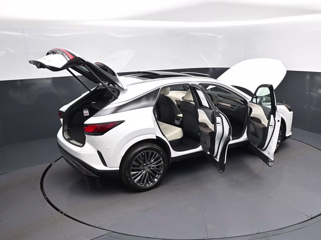 2026 White Lexus RX 350h Luxury AWD SUV