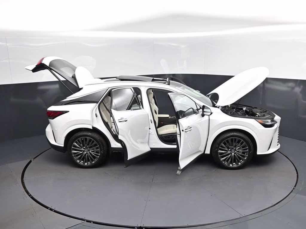 2026 White Lexus RX 350h Luxury AWD SUV