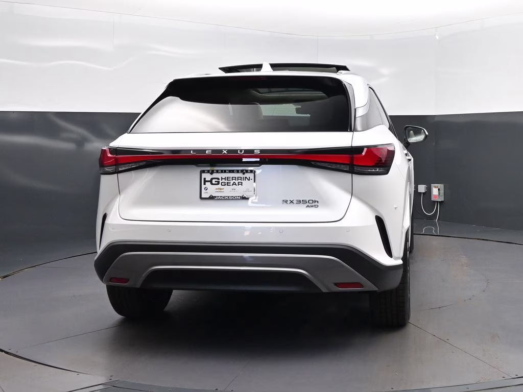 2026 White Lexus RX 350h Luxury AWD SUV