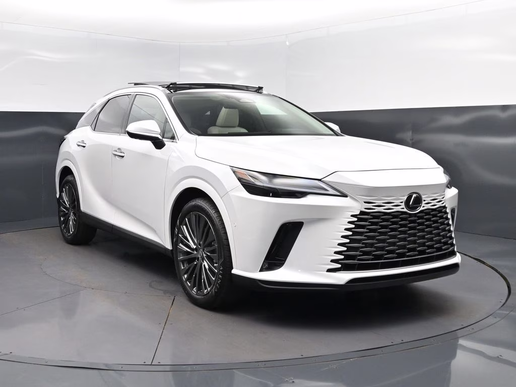 2026 White Lexus RX 350h Luxury AWD SUV