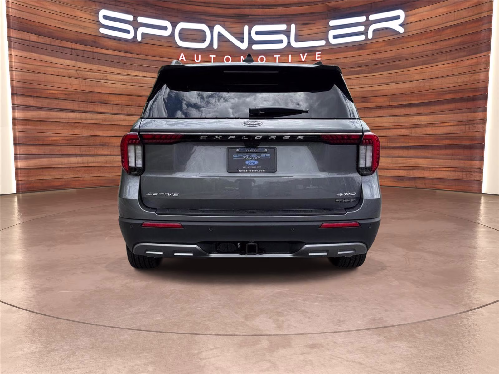2026 Carbonized Gray Metallic Ford Explorer Active w/200A Pkg 4X4 SUV