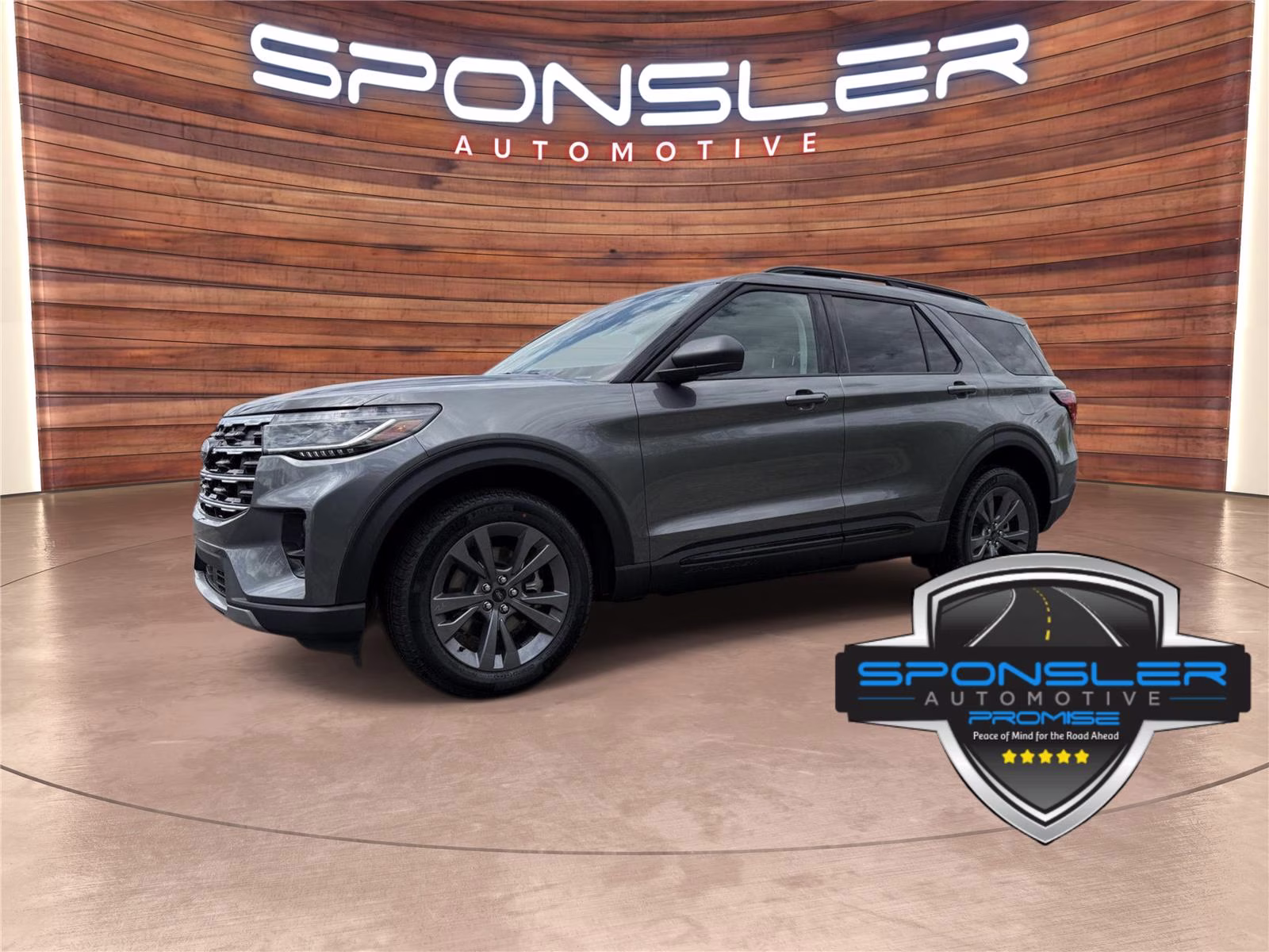 2026 Carbonized Gray Metallic Ford Explorer Active w/200A Pkg 4X4 SUV