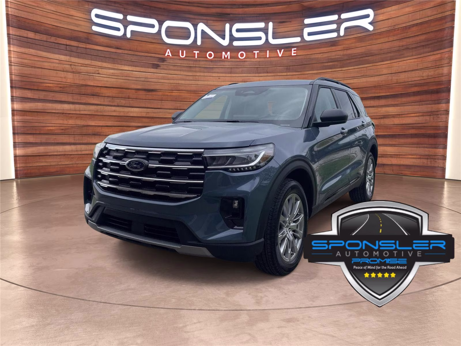 2026 Vapor Blue Ford Explorer Active w/200A Pkg 4X4 SUV