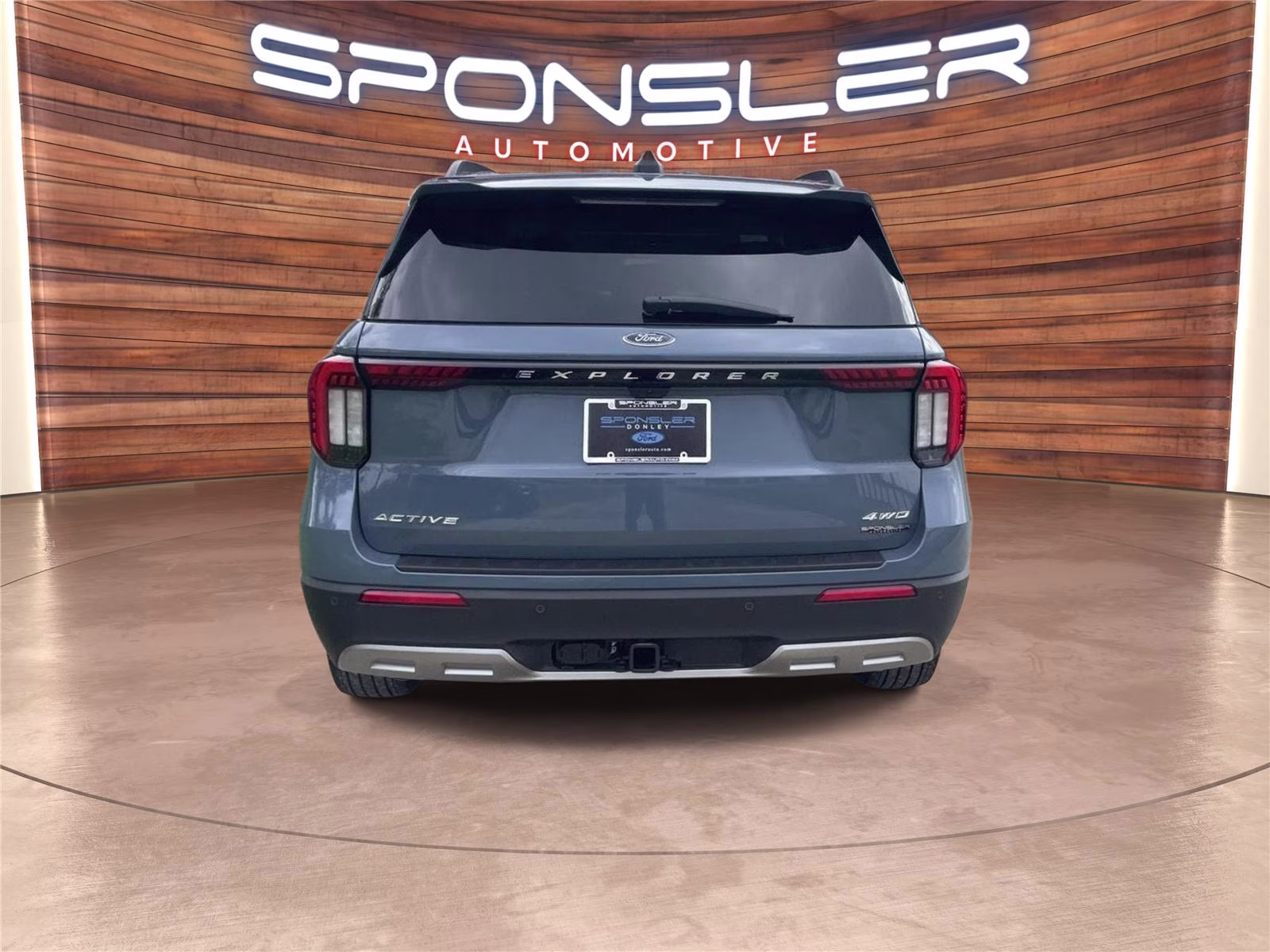 2026 Vapor Blue Ford Explorer Active w/200A Pkg 4X4 SUV