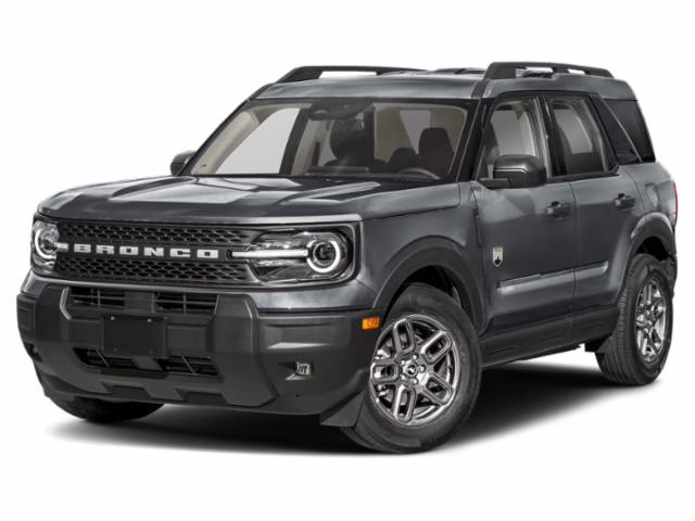 2025 Carbonized Gray Metallic Ford Bronco Sport Big Bend 4X4 SUV