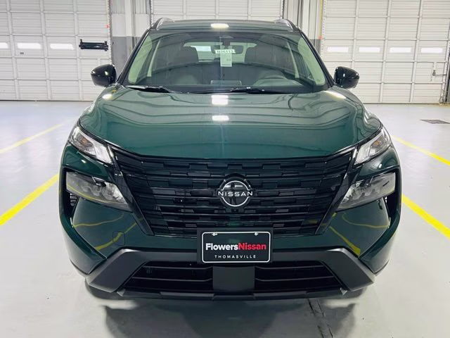 2026 Obsidian Green Nissan Rogue Dark Armor FWD SUV
