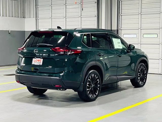 2026 Obsidian Green Nissan Rogue Dark Armor FWD SUV