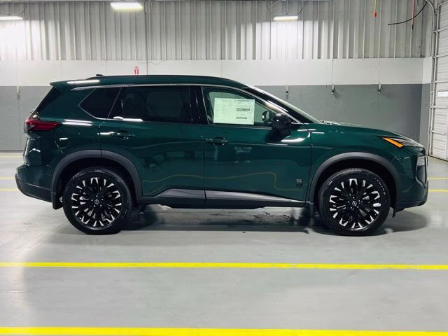 2026 Obsidian Green Nissan Rogue Dark Armor FWD SUV