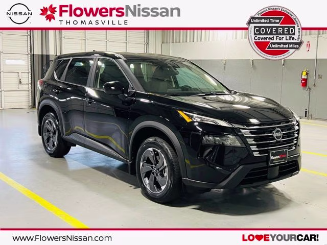 2026 Super Black Nissan Rogue SV FWD SUV