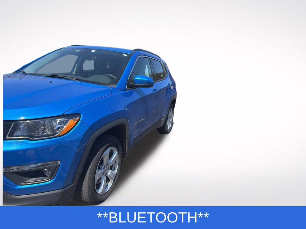 2019 Laser Blue Pearlcoat Jeep Compass Latitude 4X4 SUV