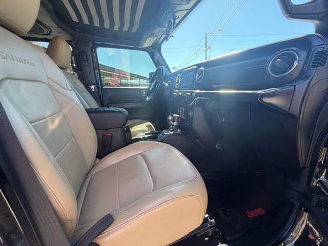 2018 Black Jeep Wrangler Unlimited Sahara 4X4 SUV
