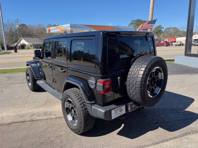2018 Black Jeep Wrangler Unlimited Sahara 4X4 SUV