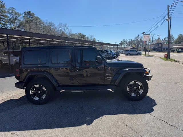 2018 Black Jeep Wrangler Unlimited Sahara 4X4 SUV