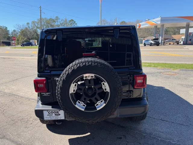 2018 Black Jeep Wrangler Unlimited Sahara 4X4 SUV