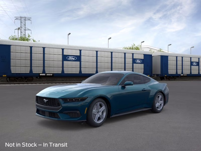 2026 Adriatic Blue Metallic Ford Mustang Ecoboost Fastback RWD Sedan