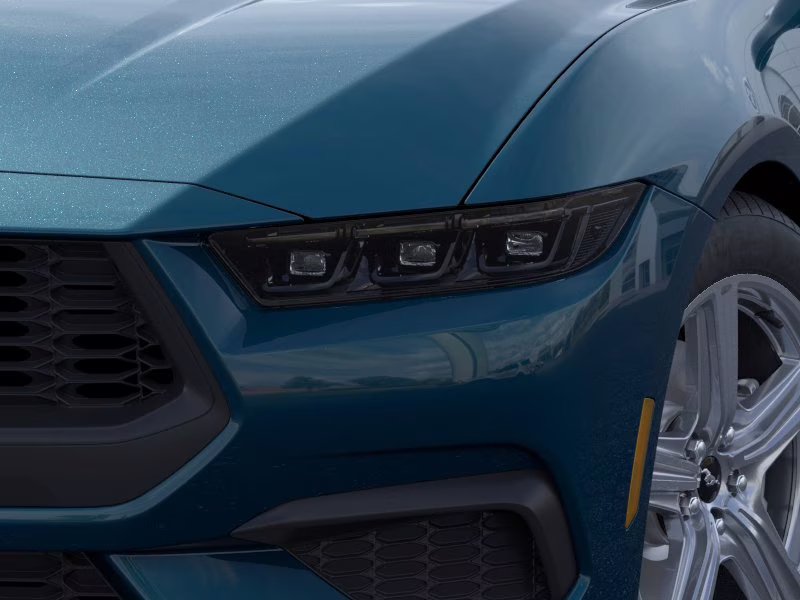 2026 Adriatic Blue Metallic Ford Mustang Ecoboost Fastback RWD Sedan