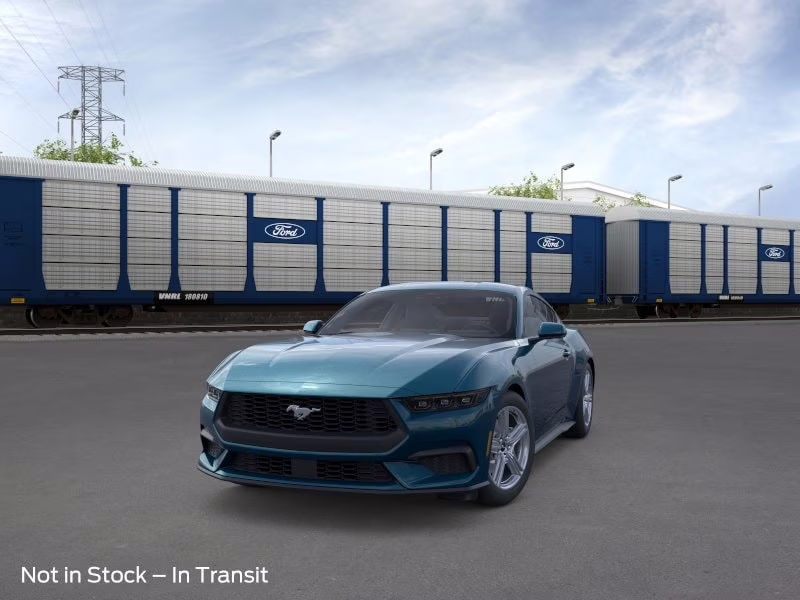 2026 Adriatic Blue Metallic Ford Mustang Ecoboost Fastback RWD Sedan
