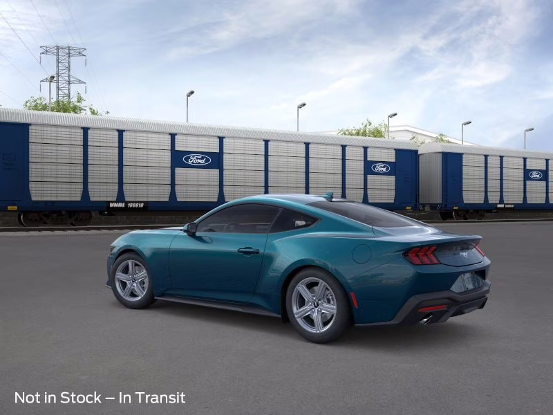 2026 Adriatic Blue Metallic Ford Mustang Ecoboost Fastback RWD Sedan