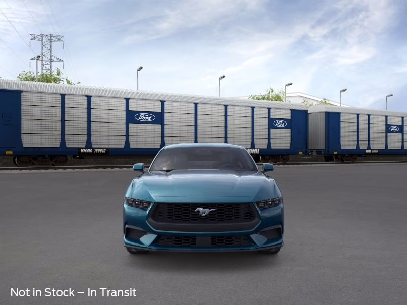 2026 Adriatic Blue Metallic Ford Mustang Ecoboost Fastback RWD Sedan