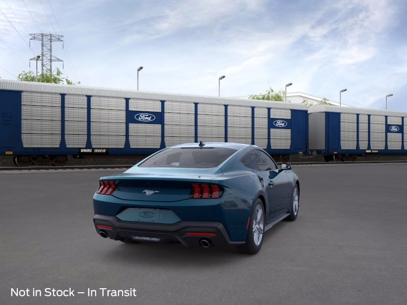 2026 Adriatic Blue Metallic Ford Mustang Ecoboost Fastback RWD Sedan