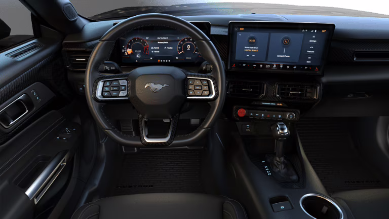 2026 Carbonized Gray Metallic Ford Mustang Ecoboost Fastback RWD Sedan