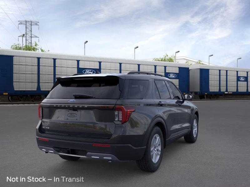 2026 Agate Black Metallic Ford Explorer Active RWD SUV