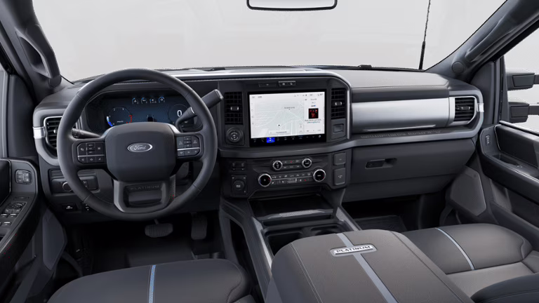 2025 Oxford White Ford Super Duty F-250 SRW Platinum 4X4 Truck