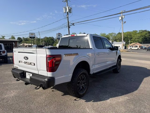2025 Space White Ford F-150 Tremor 4X4 Truck