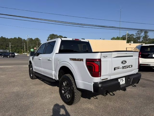 2025 Space White Ford F-150 Tremor 4X4 Truck