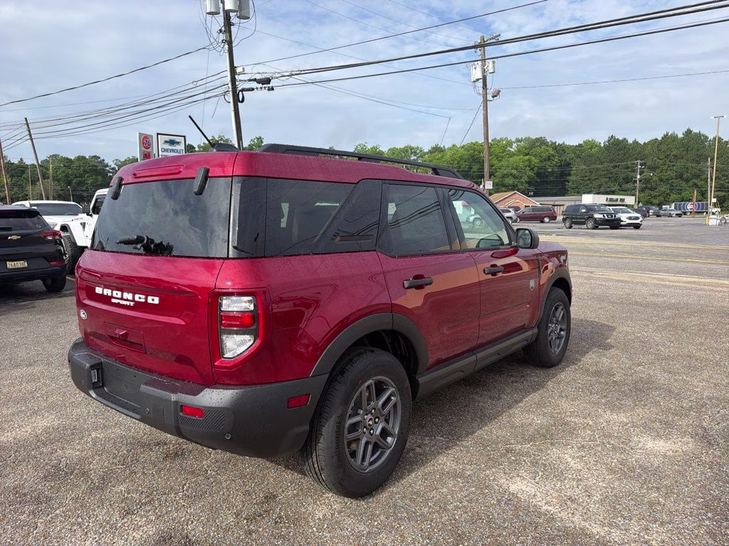 2026 Ruby Red Metallic Tinted Clearcoat Ford Bronco Sport Big Bend 4X4 SUV