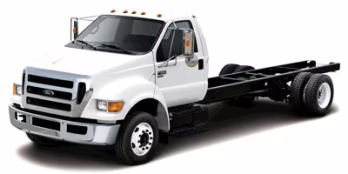 2011 Red Ford F-650 RWD Truck