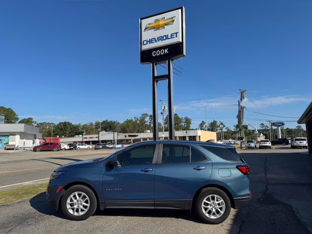 2024 Lakeshore Blue Metallic Chevrolet Equinox LS FWD SUV