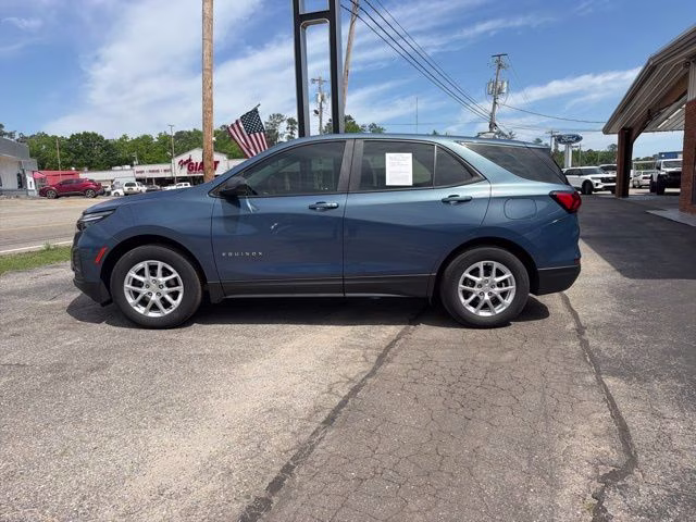 2024 Lakeshore Blue Metallic Chevrolet Equinox LS FWD SUV