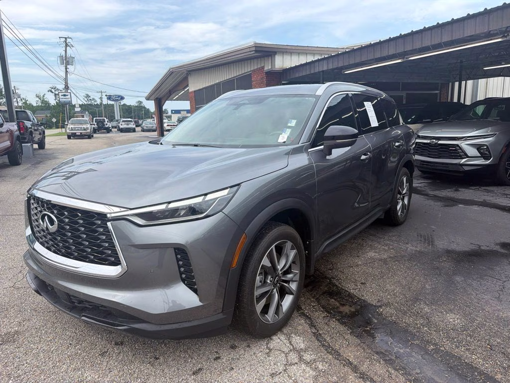 2024 Graphite Shadow INFINITI QX60 LUXE FWD SUV