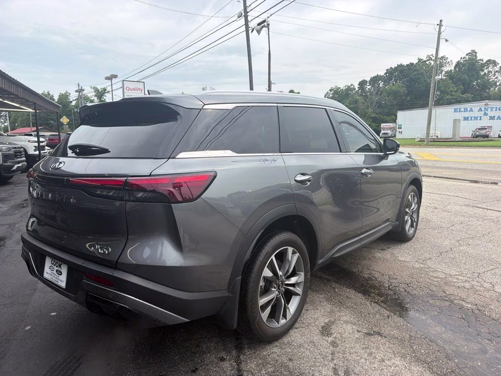 2024 Graphite Shadow INFINITI QX60 LUXE FWD SUV