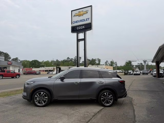 2024 Gray INFINITI QX60 LUXE FWD SUV
