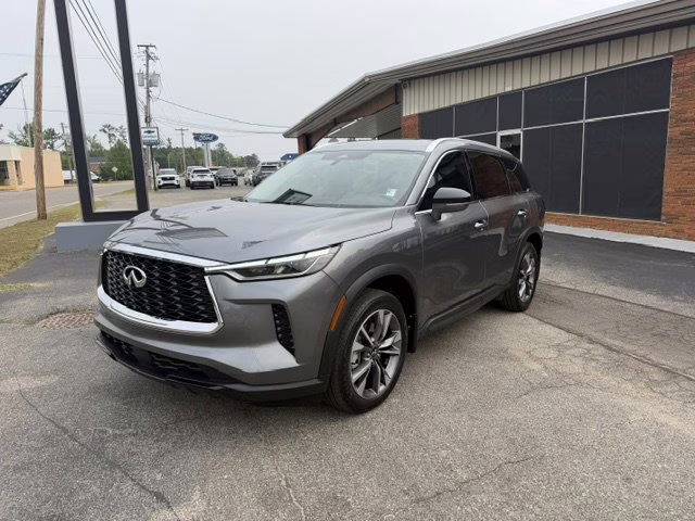2024 Gray INFINITI QX60 LUXE FWD SUV