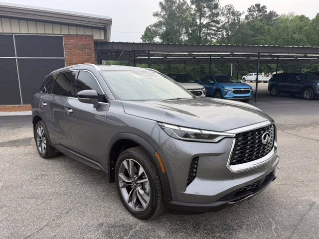 2024 Gray INFINITI QX60 LUXE FWD SUV