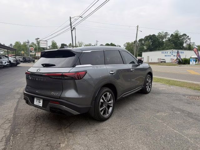2024 Gray INFINITI QX60 LUXE FWD SUV