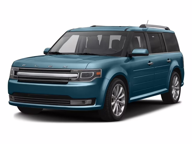 2016 Too Good To Be Blue Metallic Ford Flex Limited AWD SUV