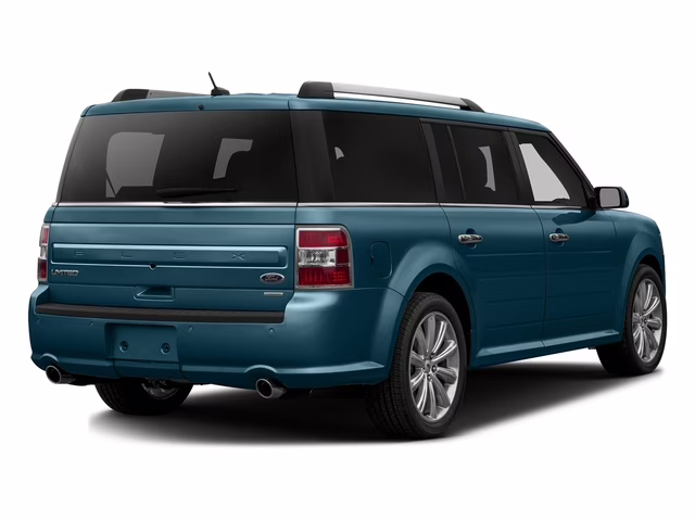 2016 Too Good To Be Blue Metallic Ford Flex Limited AWD SUV