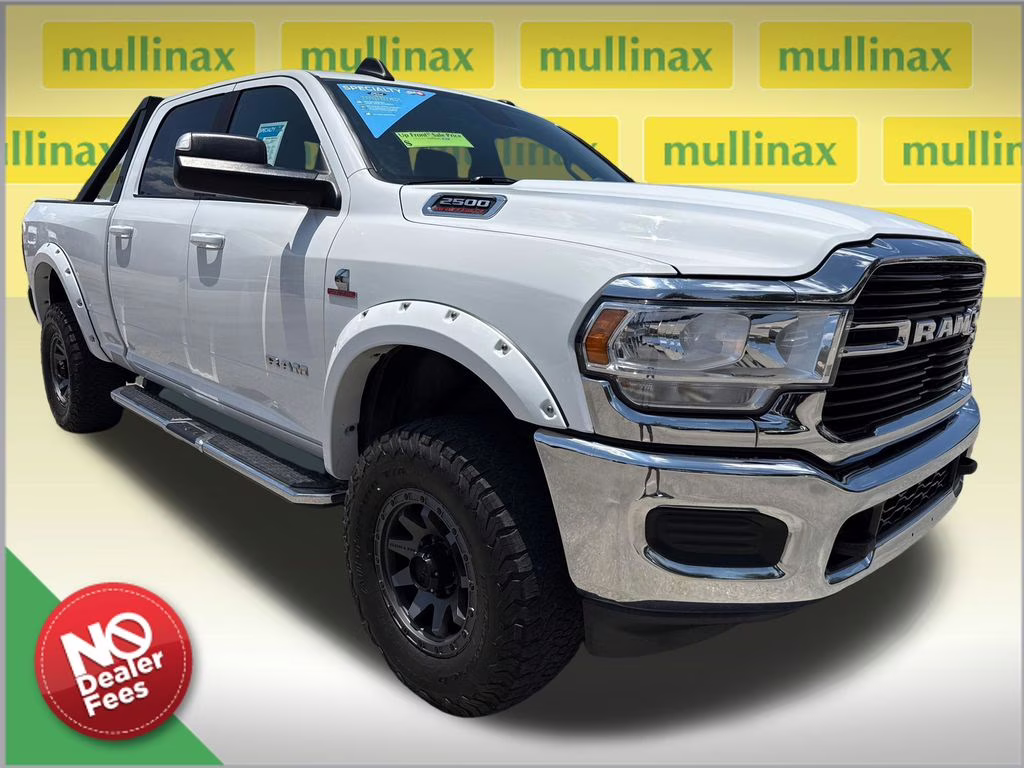 2021 Bright White Clearcoat Ram 2500 Big Horn 4X4 Truck