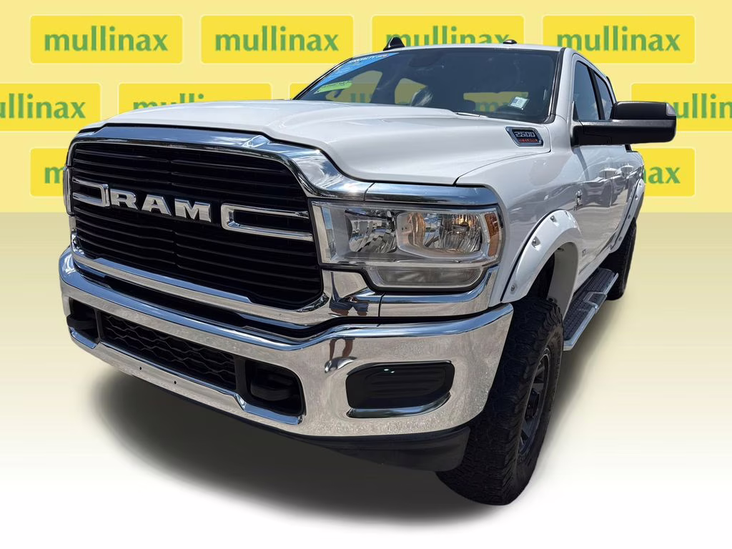 2021 Bright White Clearcoat Ram 2500 Big Horn 4X4 Truck