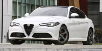 2017 Vesuvio Gray Metallic Alfa Romeo Giulia Ti AWD Sedan