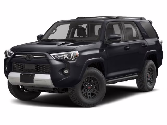 2023 Midnight Black Metallic Toyota 4Runner TRD Off-Road 4X4 SUV